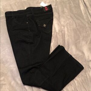 Torrid Dark Blue Denim Jeans. Flared leg. TALL SIZE 20